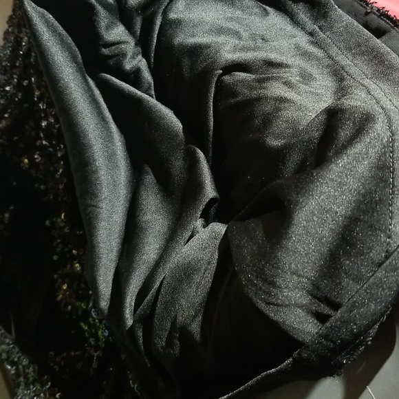 Mint & Major black sequined dress. Size small - Picture 7 of 9